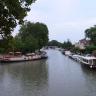  Blik op het Canal du Midi in Homps